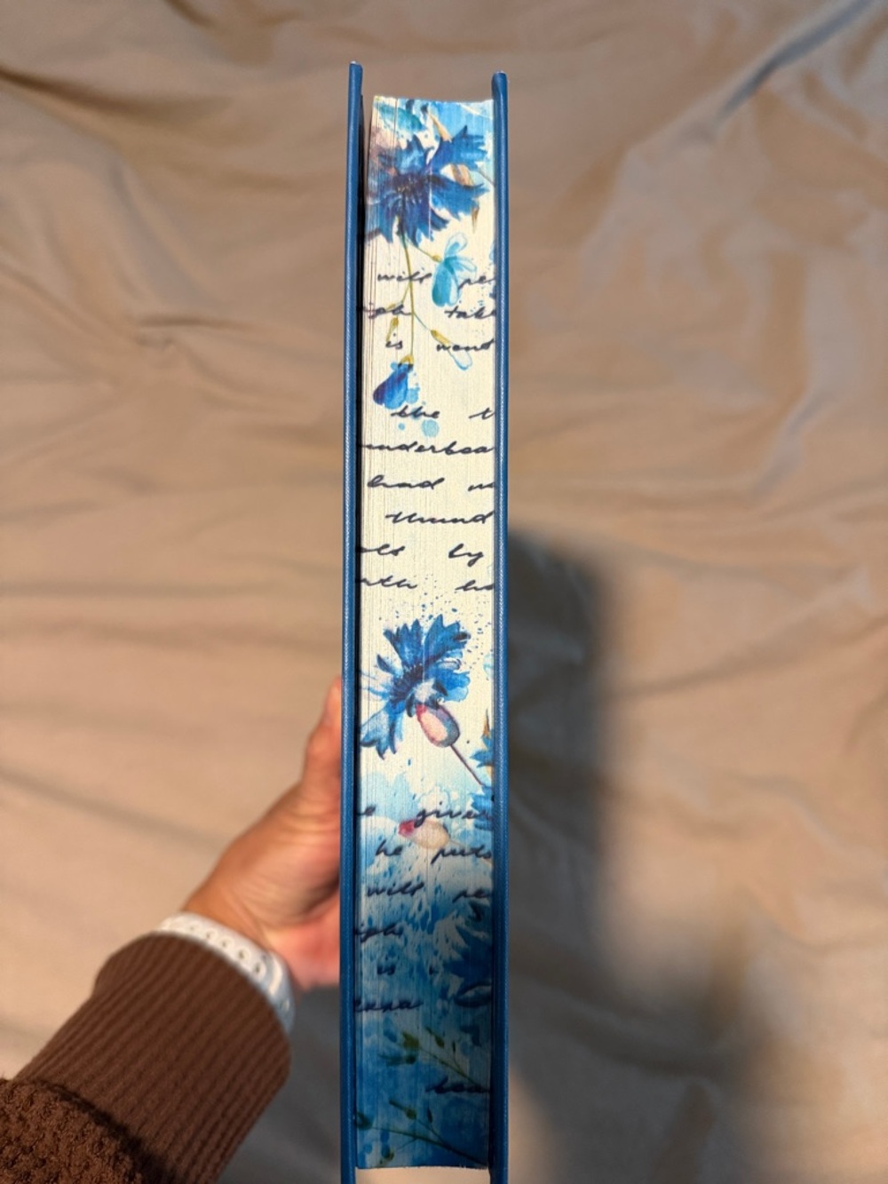 The Last Letter by Rebecca Yarros - Blue Hardcover - Picture 3 of 4